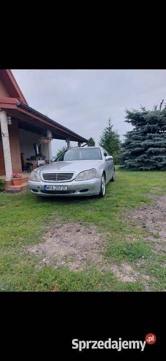 Srebrny Używany 2000 Mercedes 220 Sedan/Limuzyna | 8000 zł - Obraz 1/4