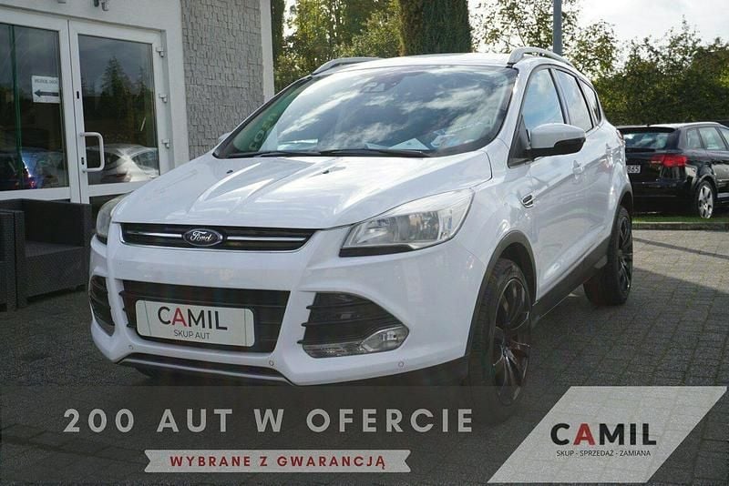 Biały Używany 2015 Ford Kuga SUV | 46 600 zł - Obraz 1/3