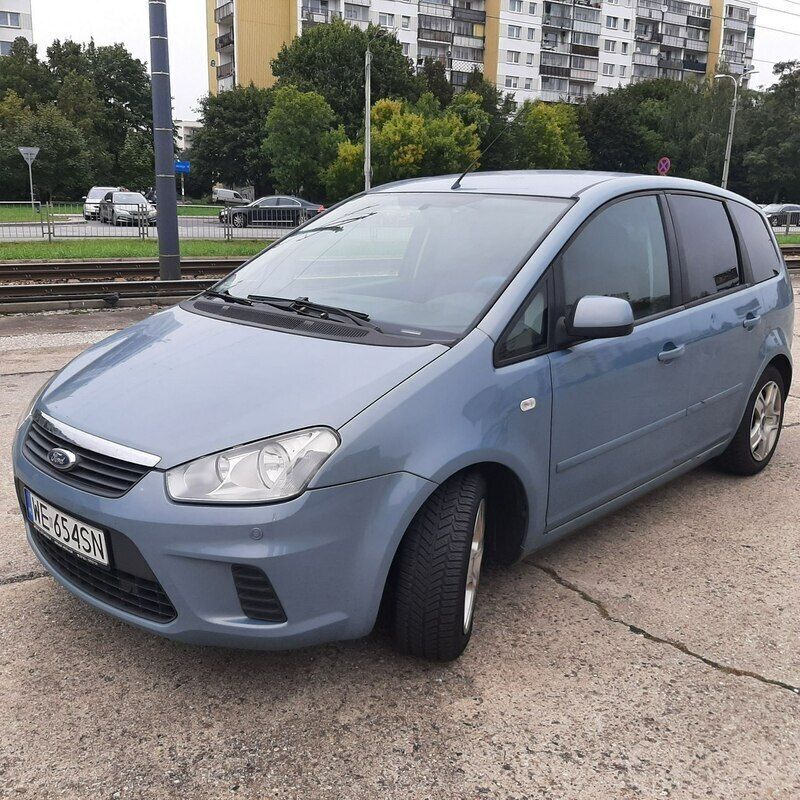 Niebieski (metalik, perła) Używany 2009 Ford C-MAX Minivan | 10 000 zł (Uczciwa cena) - Obraz 1/4