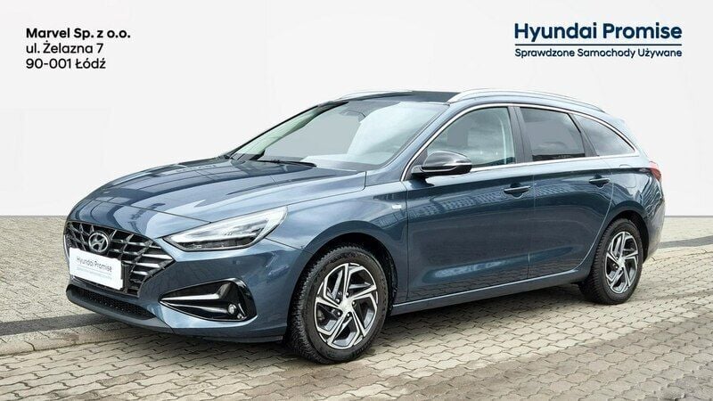Niebieski Używany 2023 Hyundai i30 Kombi | 88 700 zł (Uczciwa cena) - Obraz 1/4