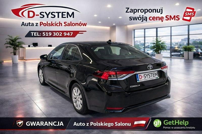 Używany Toyota Corolla 122 KM (89 kW) 2022 Czarny Sedan/Limuzyna