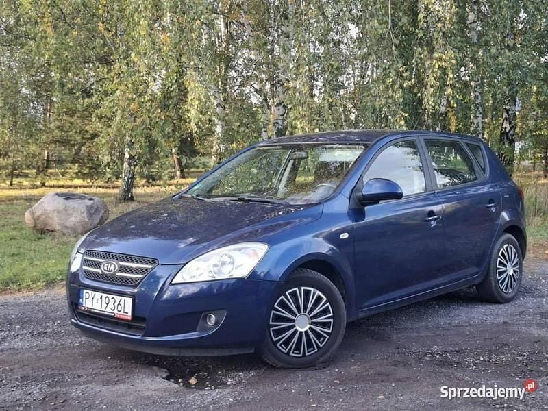 Niebieski Używany 2008 Kia Ceed Hatchback | 9799 zł - Obraz 1/4