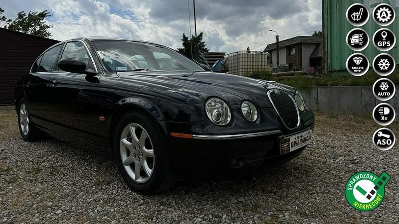 Czarny Używany 2004 Jaguar S-Type S Sedan/Limuzyna | 17 500 zł - Obraz 1/4