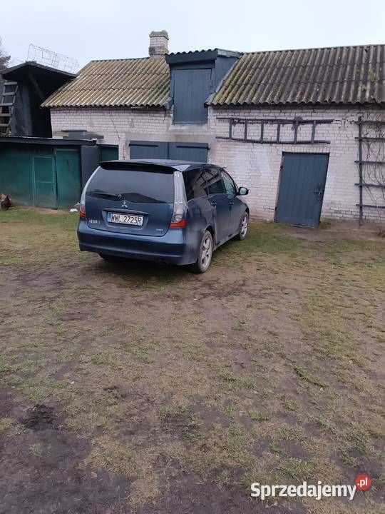 Używany Mitsubishi Grandis 2007 Granatowy Minivan