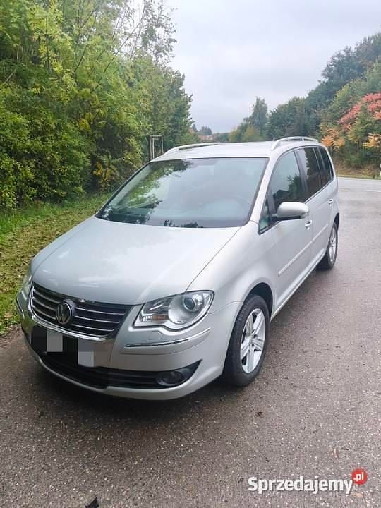 Szary Używany 2008 VW Touran Minivan | 21 000 zł (Uczciwa cena) - Obraz 1/4