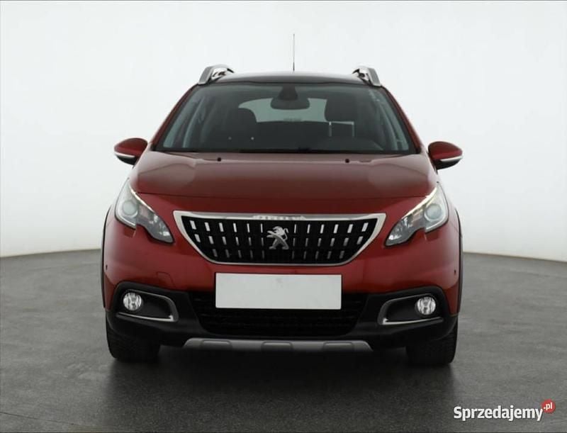 Używany Peugeot 2008 2016 Bordowy SUV