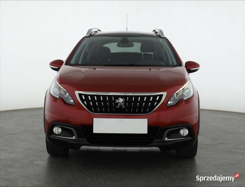 Bordowy Używany 2016 Peugeot 2008 SUV | 42 999 zł (Drogi) - Obraz 1/4