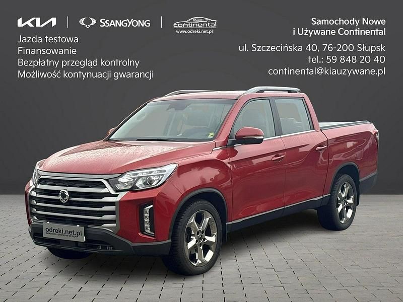 Czerwony (metalik) Używany 2023 Ssangyong (KGM) Musso Pickup | 147 600 zł - Obraz 1/4