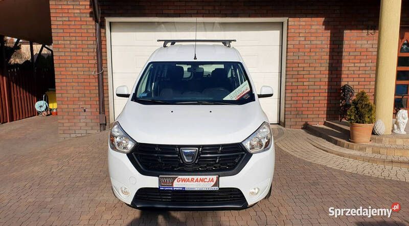 Biały Używany 2018 Dacia Dokker Lauréate Van | 44 900 zł (Uczciwa cena) - Obraz 1/4
