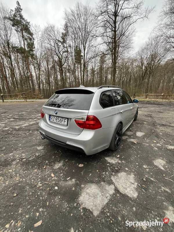 Srebrny Używany 2008 BMW 320 Shadowline Kombi | 27 900 zł (Dość drogi) - Obraz 1/4
