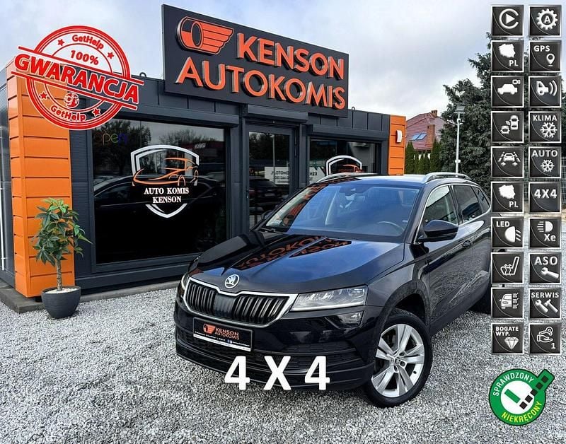 Srebrny Używany 2018 Skoda Karoq SUV | 83 900 zł (Uczciwa cena) - Obraz 1/4