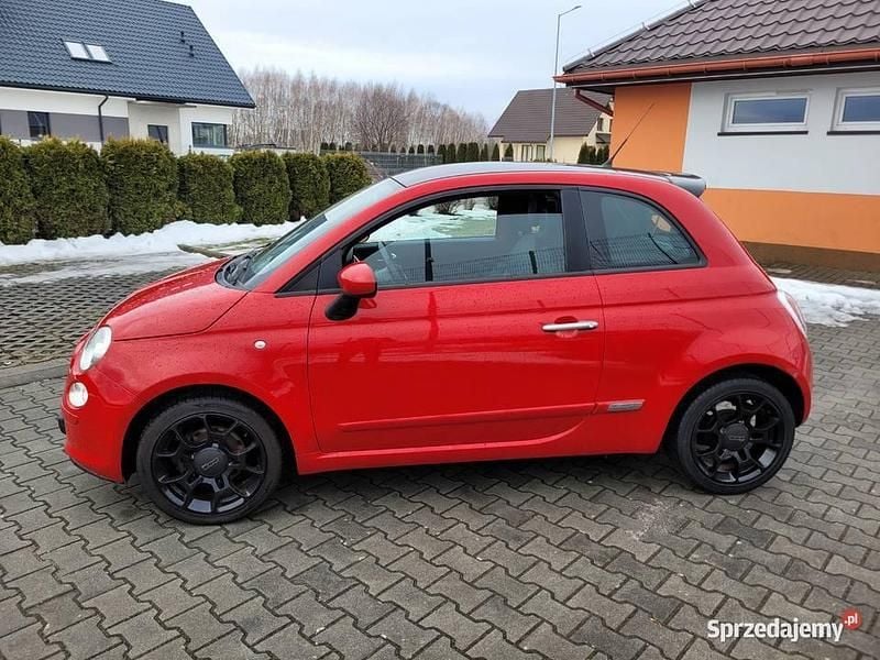 Używany Fiat 500 2012 Czerwony Sedan/Limuzyna