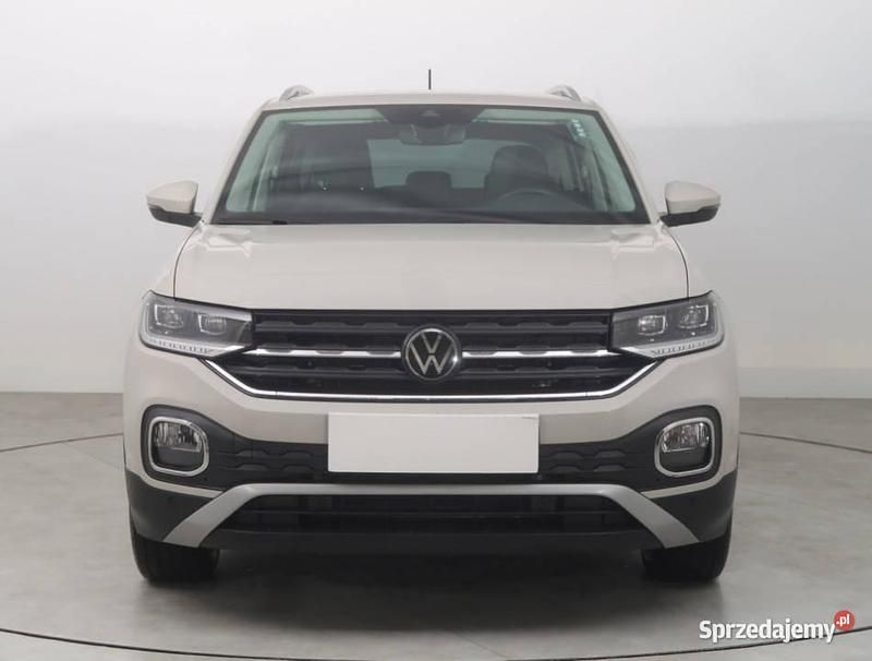 Szary Używany 2023 VW T-Cross SUV | 93 999 zł (Uczciwa cena) - Obraz 1/4