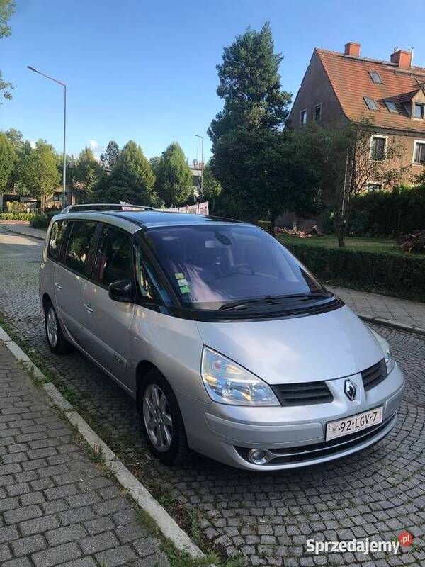 Srebrny Używany 2010 Renault Grand Espace Minivan | 24 900 zł (Dość drogi) - Obraz 1/4