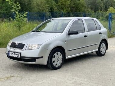 Srebrny Używany 2003 Skoda Fabia Classic Hatchback | 4700 zł (Dobra cena) - Obraz 1/4
