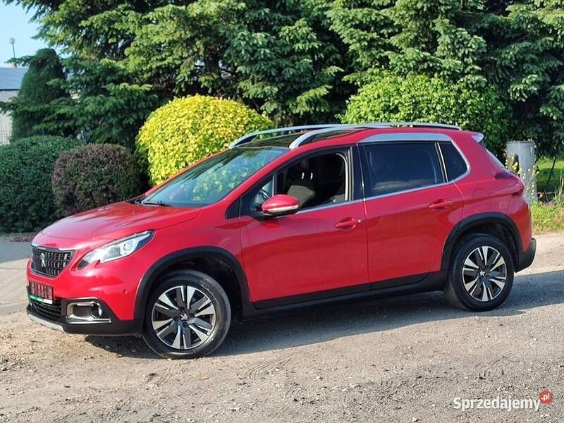 Używany Peugeot 2008 2017 Wiśniowy SUV