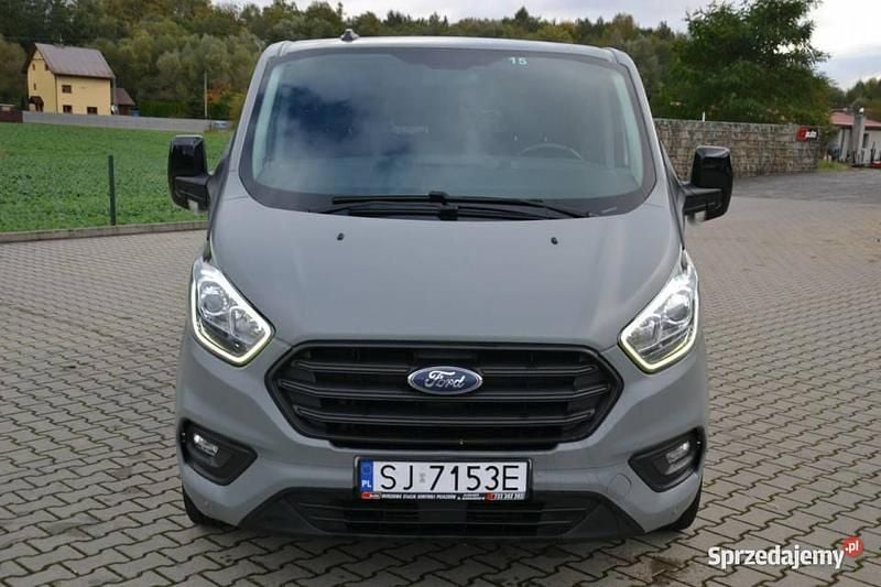 Szary Używany 2020 Ford Transit Custom Minivan | 72 200 zł (Super Cena) - Obraz 1/4