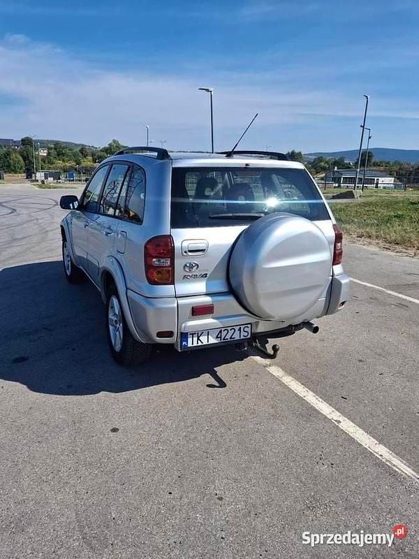 Srebrny Używany 2003 Toyota RAV4 SUV | 11 500 zł (Uczciwa cena) - Obraz 1/4