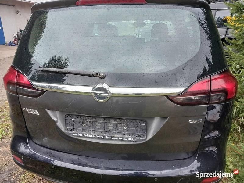 Szary Używany 2013 Opel Zafira Minivan | 3500 zł - Obraz 1/4