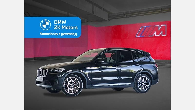 Czarny szafir metalizowany Używany 2021 BMW X3 Performance SUV | 179 900 zł (Uczciwa cena) - Obraz 1/3