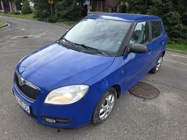 Niebieski Używany 2010 Skoda Fabia Hatchback | 7700 zł (Super Cena) - Obraz 1/4