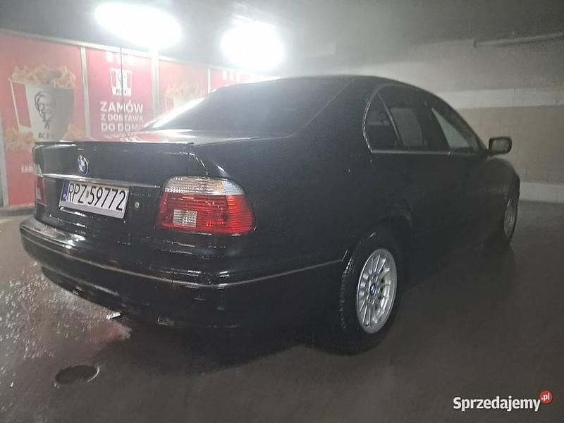 Używany BMW 520 2003 Czarny Sedan/Limuzyna