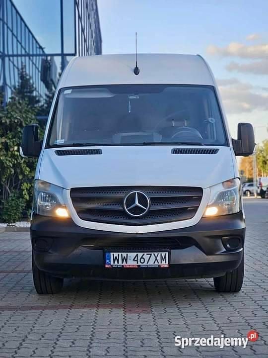 Biały Używany 2014 Mercedes Sprinter Van | 33 900 zł (Dobra cena) - Obraz 1/4