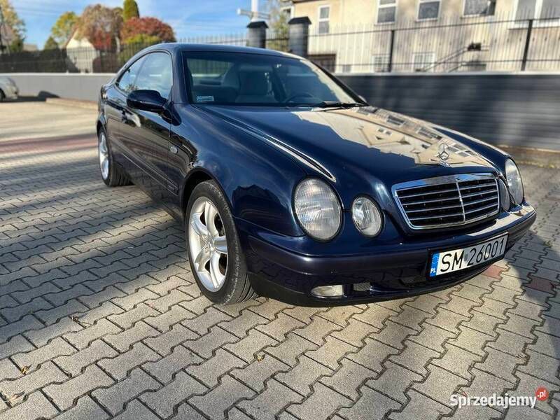 Używany Mercedes CLK200 1999 Granatowy Coupe