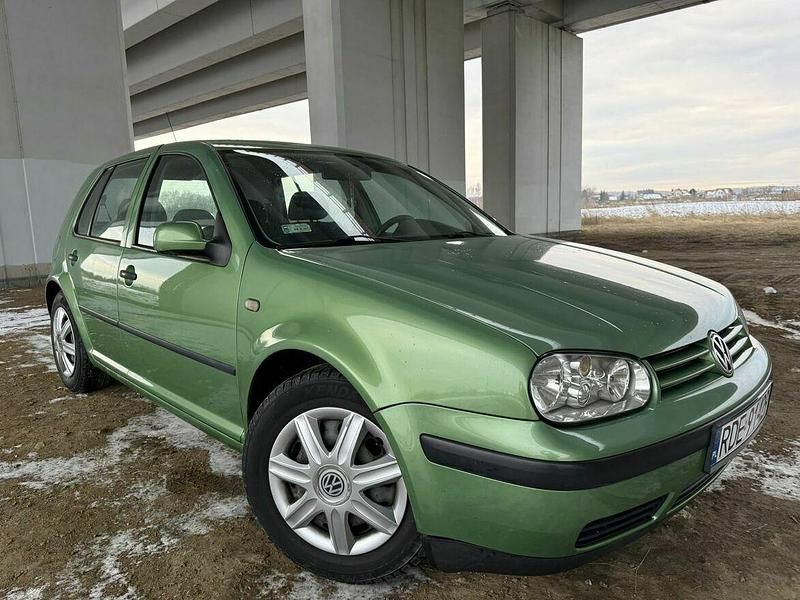 Używany VW Golf IV 2002 Zielony Sedan/Limuzyna