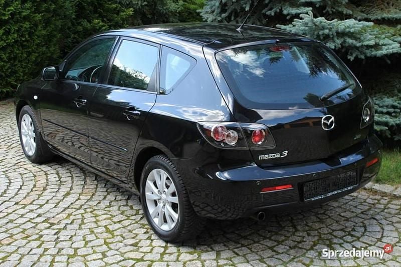 Czarny (metalik) Używany 2006 Mazda 3 Hatchback | 11 000 zł (Uczciwa cena) - Obraz 1/4