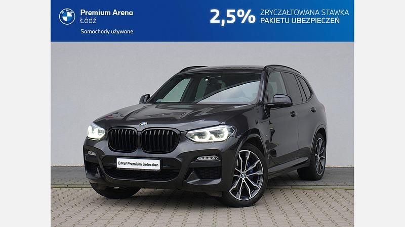 Sophisto grey brillant effect Używany 2018 BMW X3 Performance SUV | 119 900 zł (Dość drogi) - Obraz 1/3