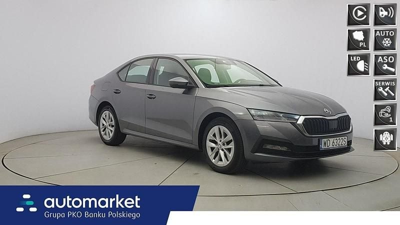 Szary Używany 2022 Skoda Octavia Kombi | 64 850 zł (Dobra cena) - Obraz 1/4
