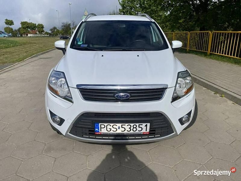 Biały Używany 2010 Ford Kuga SUV | 28 999 zł (Uczciwa cena) - Obraz 1/4