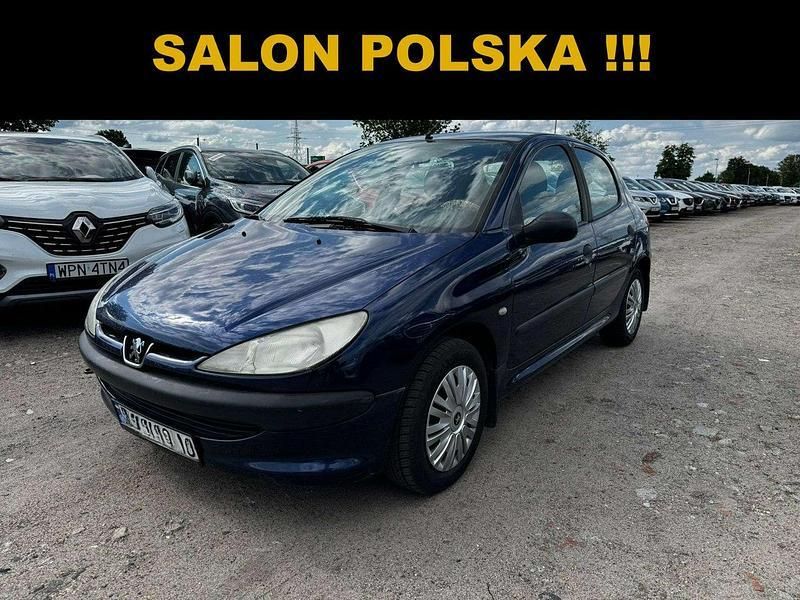 Niebieski ciemny Używany 2001 Peugeot 206 Hatchback | 3888 zł (Uczciwa cena) - Obraz 1/4