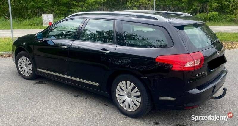 Czarny Używany 2009 Citroën C5 Kombi | 7700 zł (Dobra cena) - Obraz 1/4