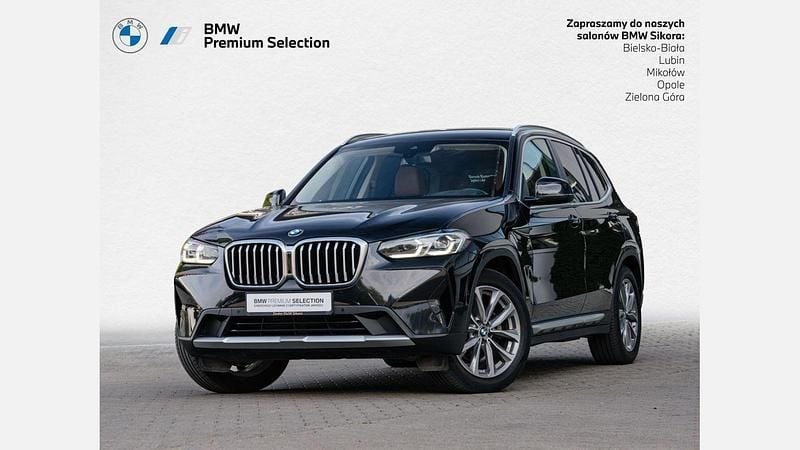 Czarny szafir metalizowany Używany 2022 BMW X3 SUV | 152 500 zł (Uczciwa cena) - Obraz 1/3