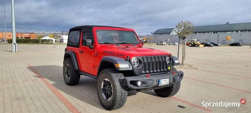 Czerwony Używany 2019 Jeep Wrangler Rubicon SUV | 146 500 zł (Uczciwa cena) - Obraz 1/4