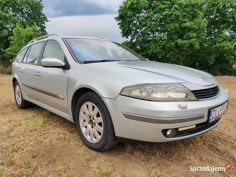 Srebrny Używany 2002 Renault Laguna II Sedan/Limuzyna | 2000 zł (Dobra cena) - Obraz 1/4