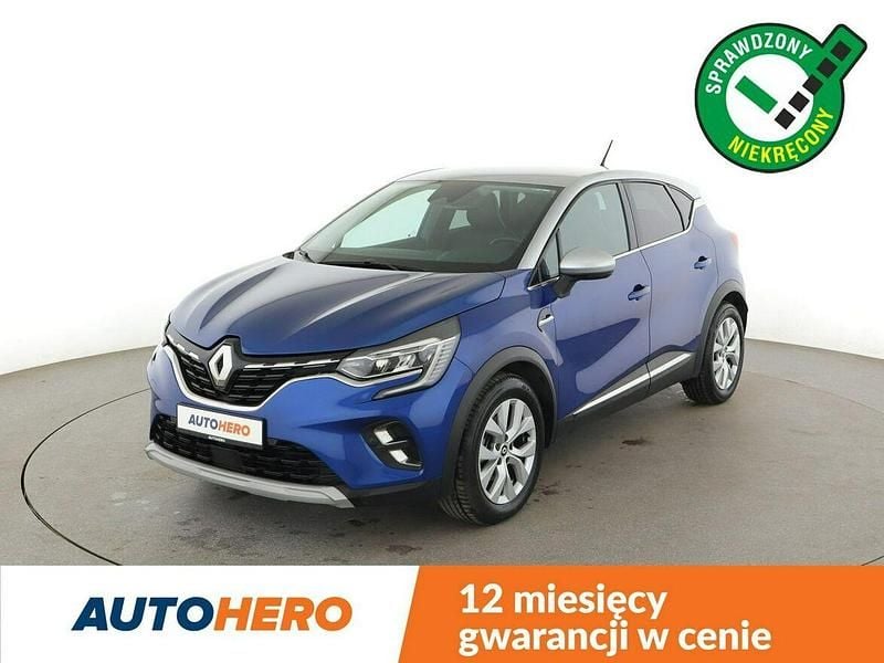 Niebieski Używany 2021 Renault Captur Intens SUV | 69 800 zł (Uczciwa cena) - Obraz 1/3