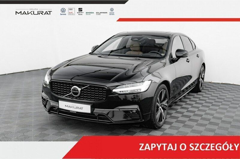 Czarny Używany 2022 Volvo S90 Ultimate Sedan/Limuzyna | 204 800 zł (Uczciwa cena) - Obraz 1/4