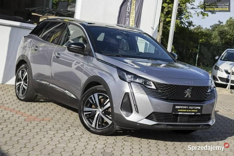 Szary Używany 2022 Peugeot 3008 GT-line SUV | 104 899 zł (Uczciwa cena) - Obraz 1/4
