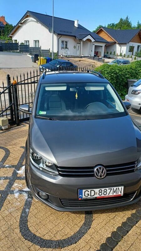 Szary Używany 2011 VW Touran Minivan | 30 500 zł (Drogi) - Obraz 1/2