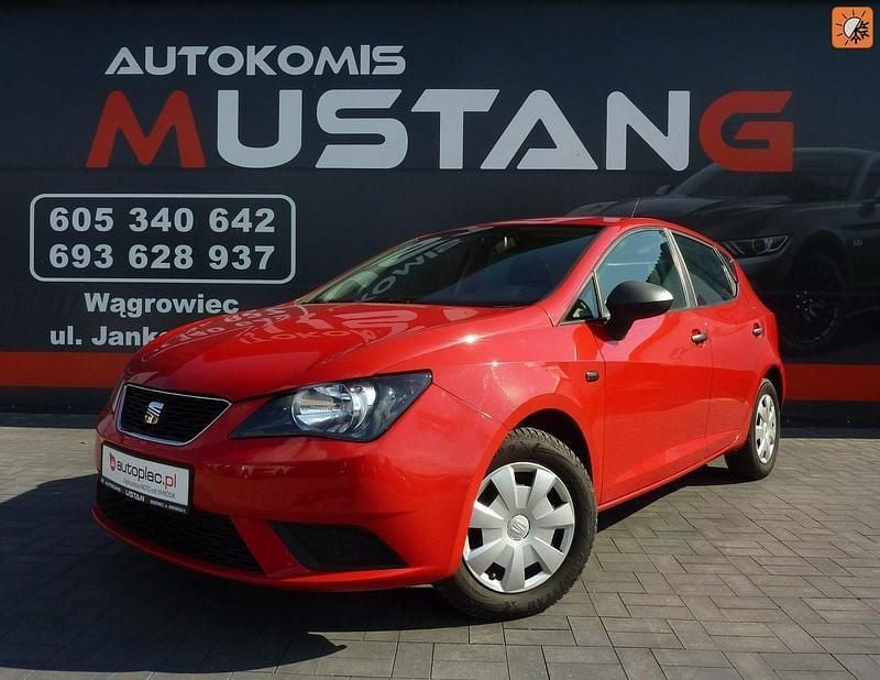 Czerwony Używany 2014 Seat Ibiza Hatchback | 23 900 zł (Uczciwa cena) - Obraz 1/4
