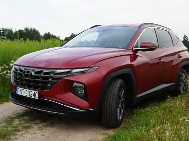Używany Hyundai Tucson 180 KM (132 kW) 2021 Czerwony SUV