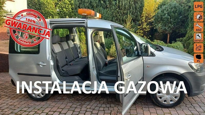 Srebrny Używany 2011 VW Caddy Minivan | 29 900 zł - Obraz 1/4
