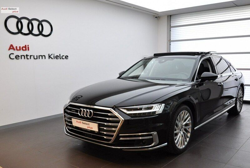 Czarny Używany 2018 Audi A8 Sedan/Limuzyna | 289 980 zł - Obraz 1/4