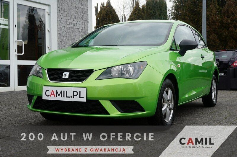 Zielony Używany 2012 Seat Ibiza Hatchback | 21 500 zł - Obraz 1/4