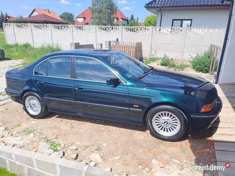 Używany BMW 523 1997 Zielony Sedan/Limuzyna