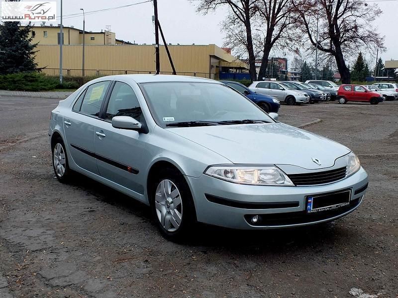 Srebrny Używany 2001 Renault Laguna II Hatchback | 8900 zł - Obraz 1/4
