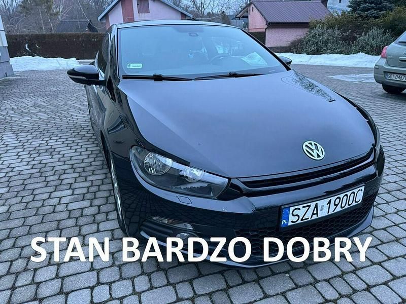 Czarny (metalik) Używany 2008 VW Scirocco Coupe | 19 900 zł (Dobra cena) - Obraz 1/4